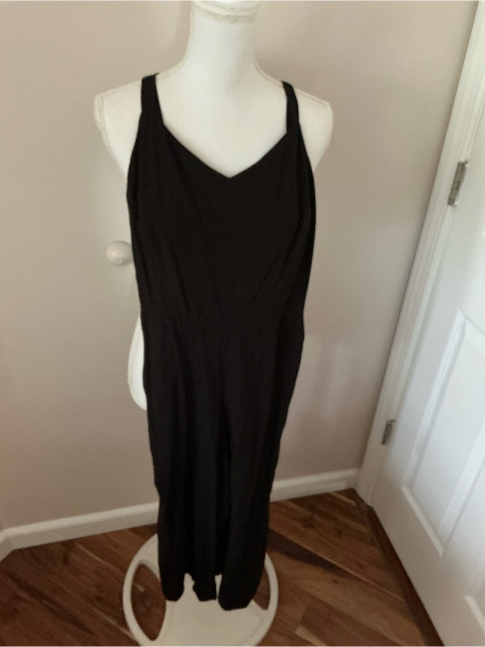 Old Navy Black Sleeveless Jumpsuit
